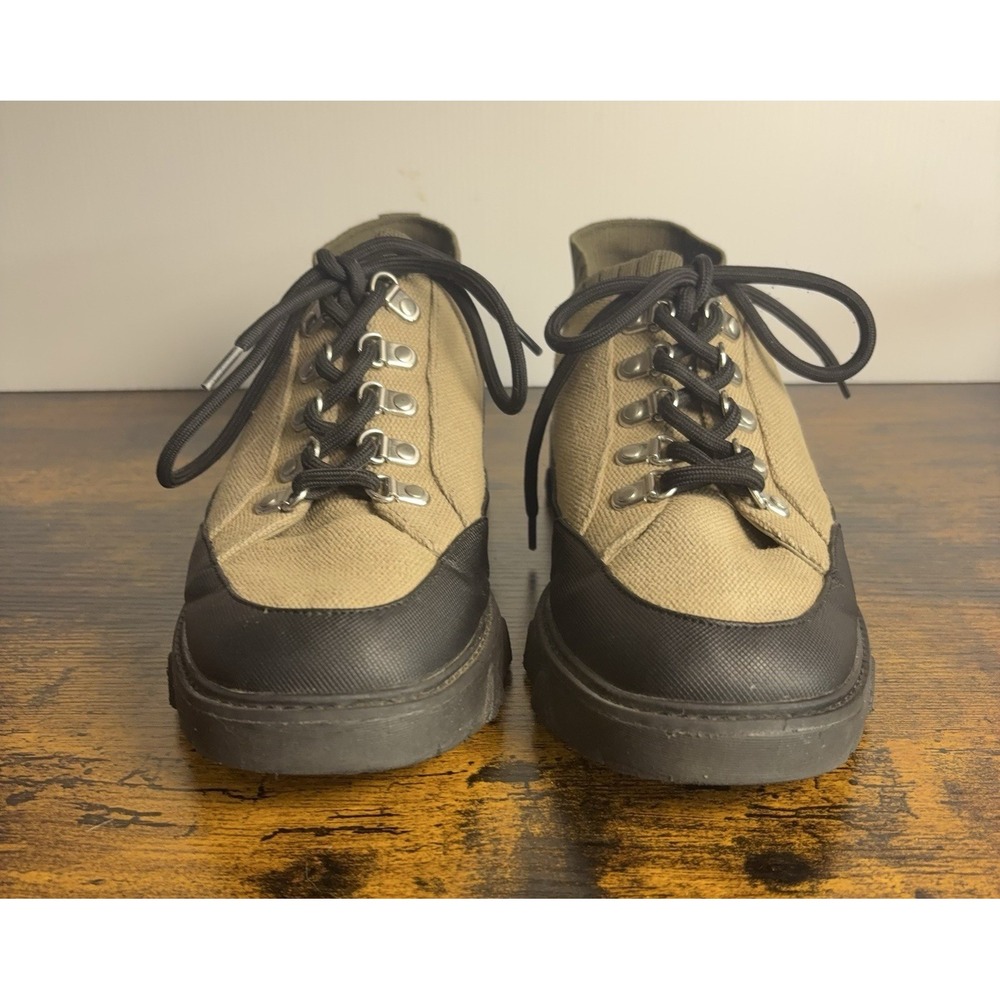 Dr Scholls Heist Sneaker Shoes Womens 8.5M Tan Lace Up Chunky - Picture 5 of 8